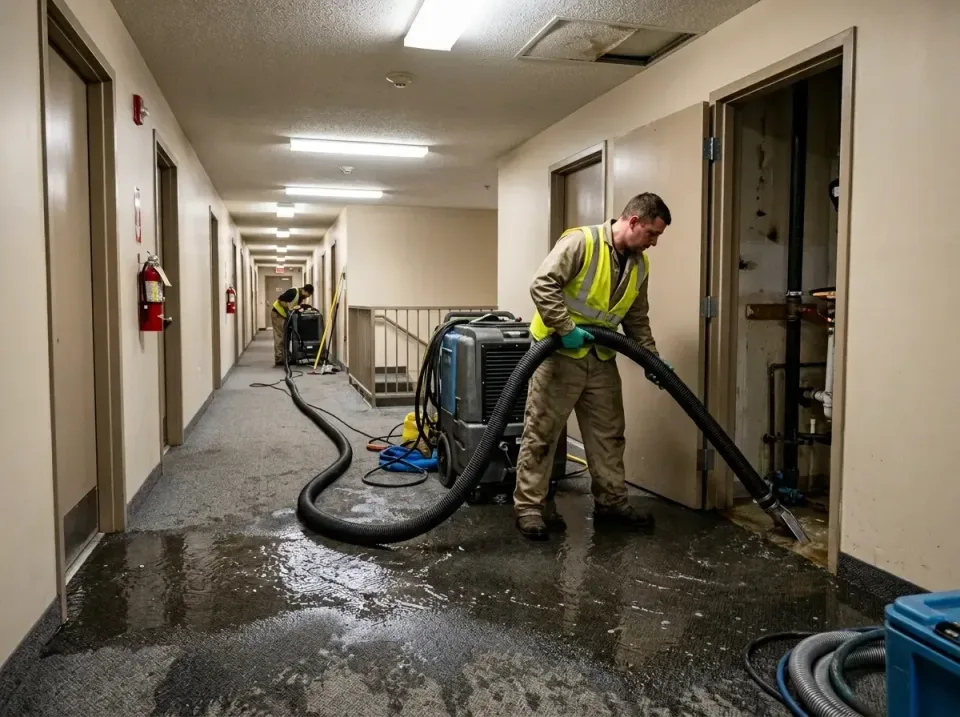 multi-unit-apartment-hallway-f-005 — frequently asked questions, Emergency Burst Pipe Water Extraction & Removal in Verona,…